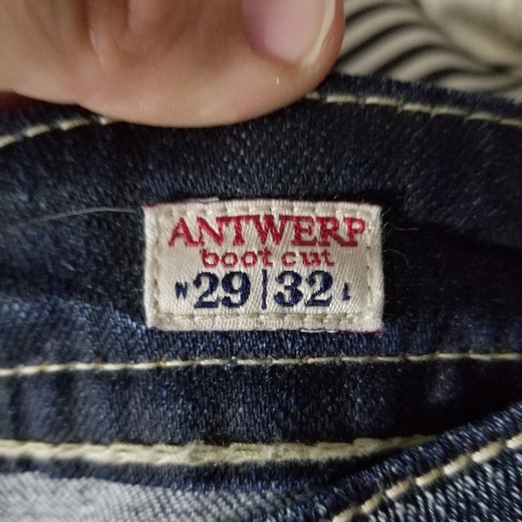 MEK DENIM | Antwerp boot cut stud distressed jeans - Picture 7 of 10